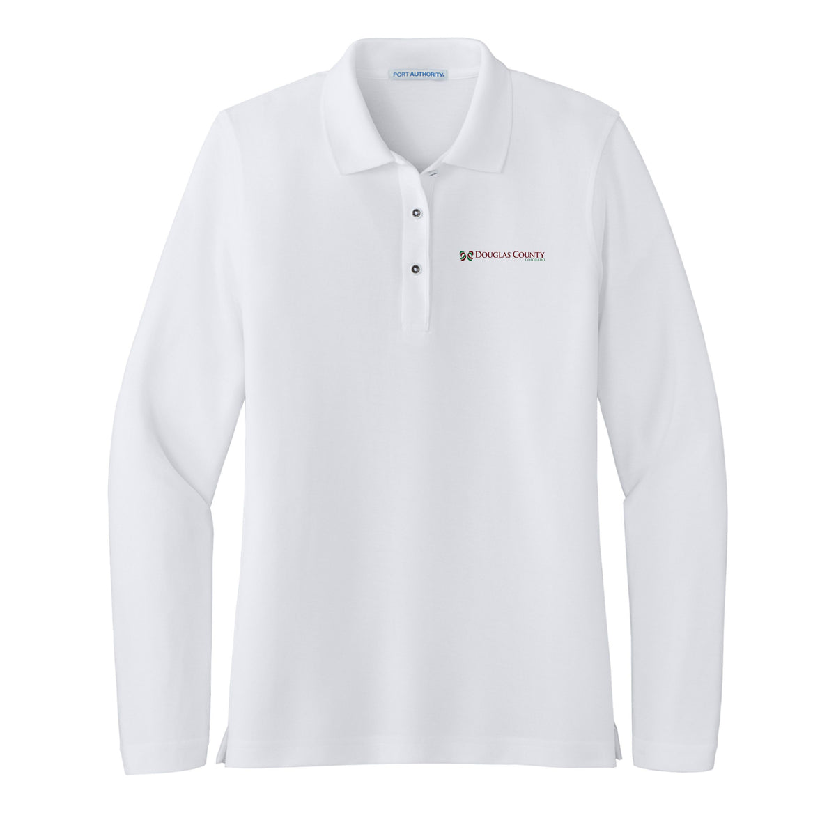 Douglas Co. Gov. | Port Authority® Women's Silk Touch™ Long Sleeve Polo (L500LS)