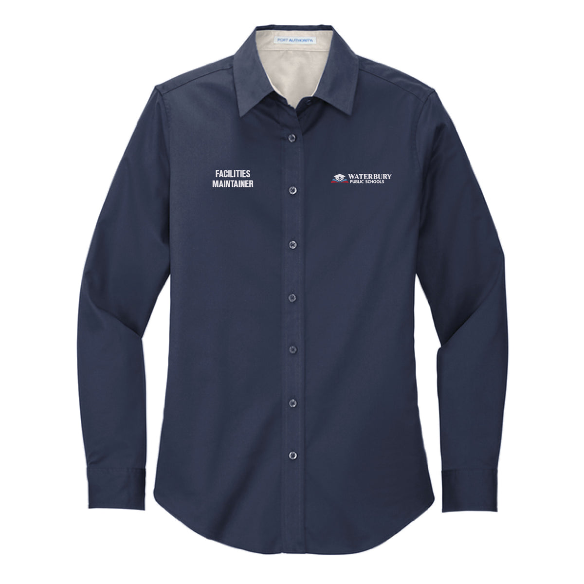 City of Waterbury PS | Port Authority® Women's Long Sleeve Easy Care Shirt (L608)