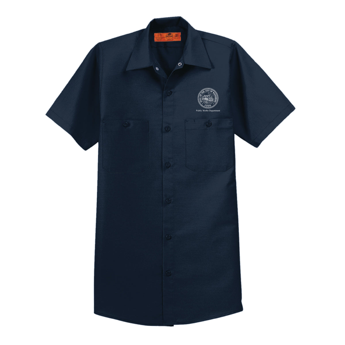 City of Waterbury | Red Kap® Short Sleeve Industrial Work Shirt (SP24)