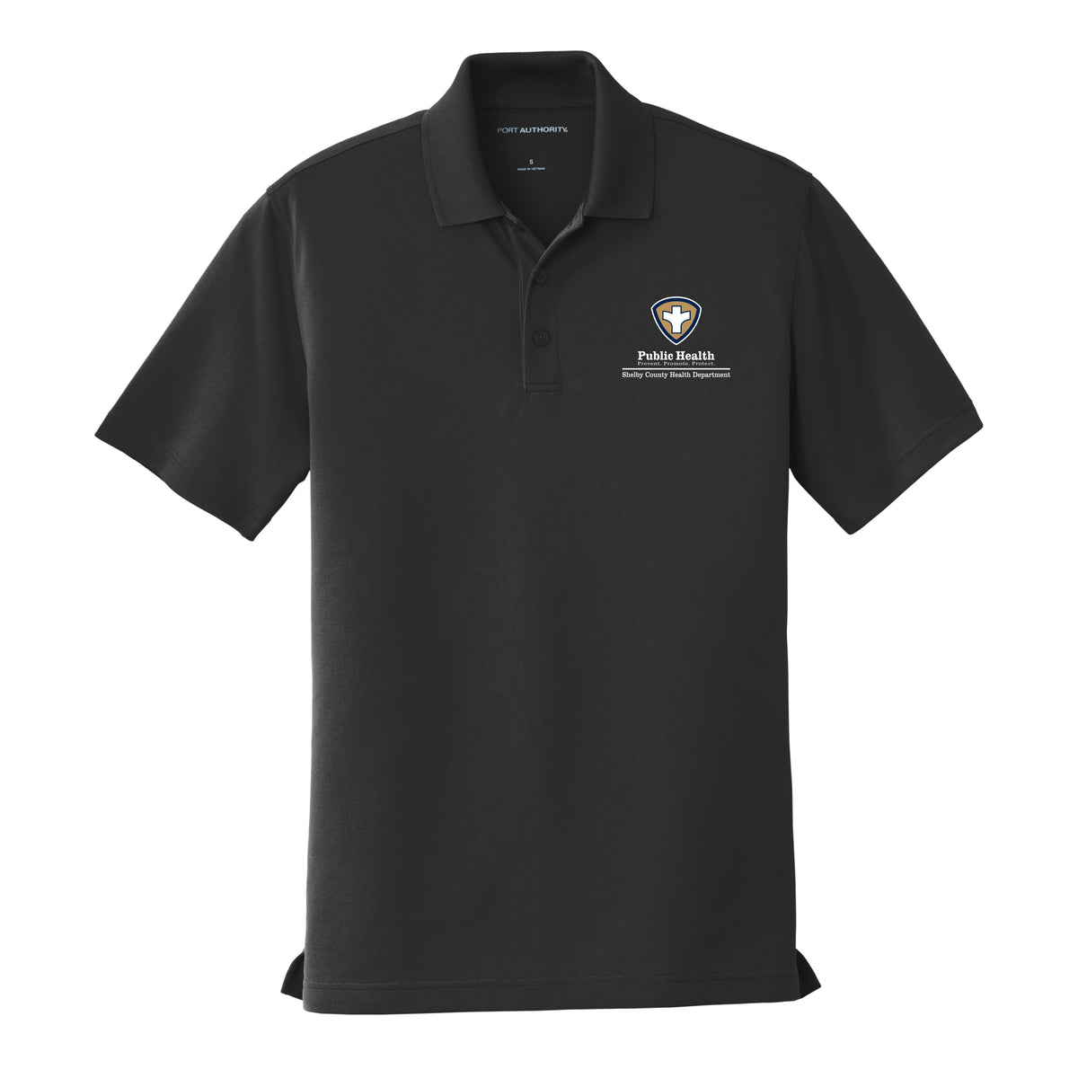 Shelby County Health Dept. | Men UV Micro-Mesh Polo