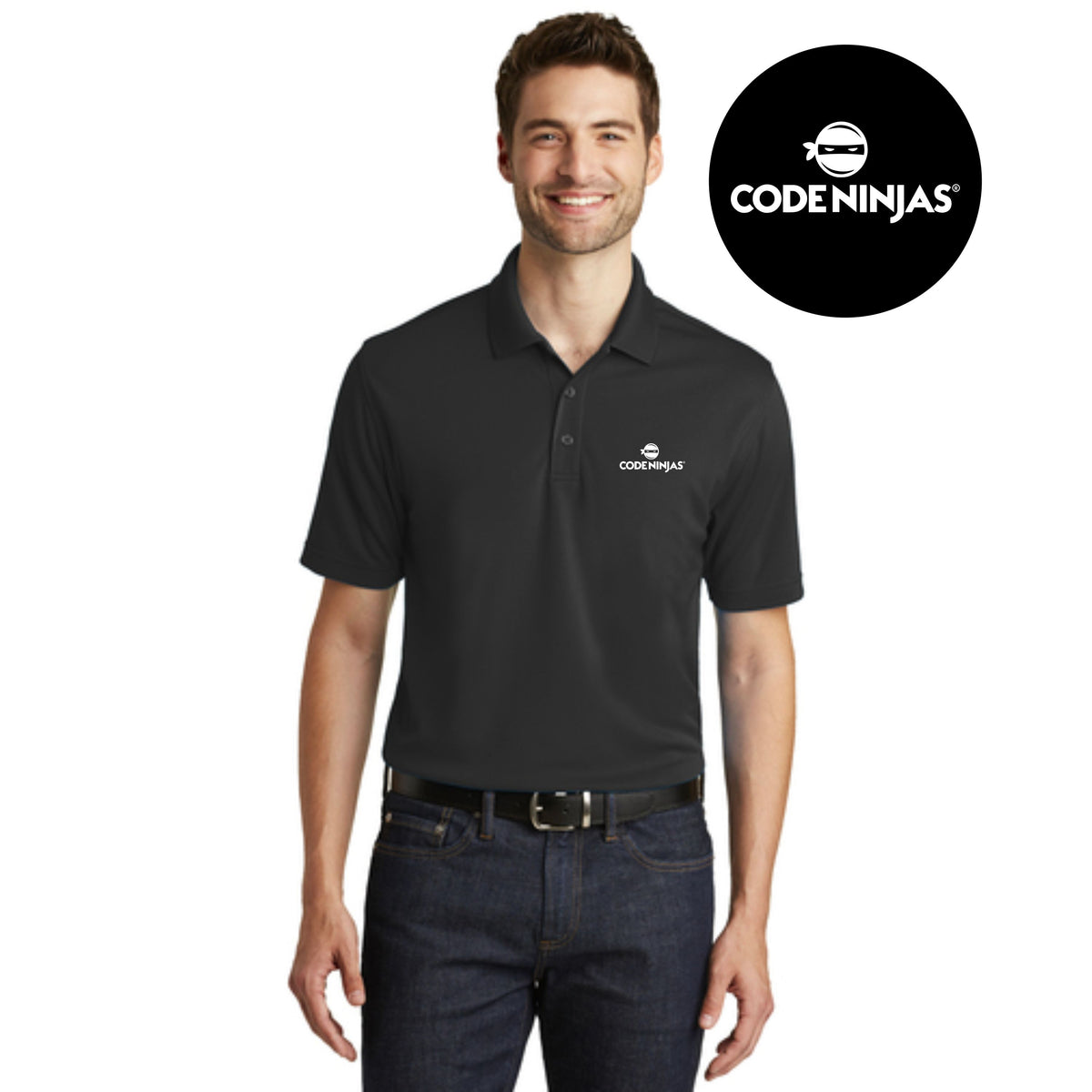 Code Ninjas | Men Polo