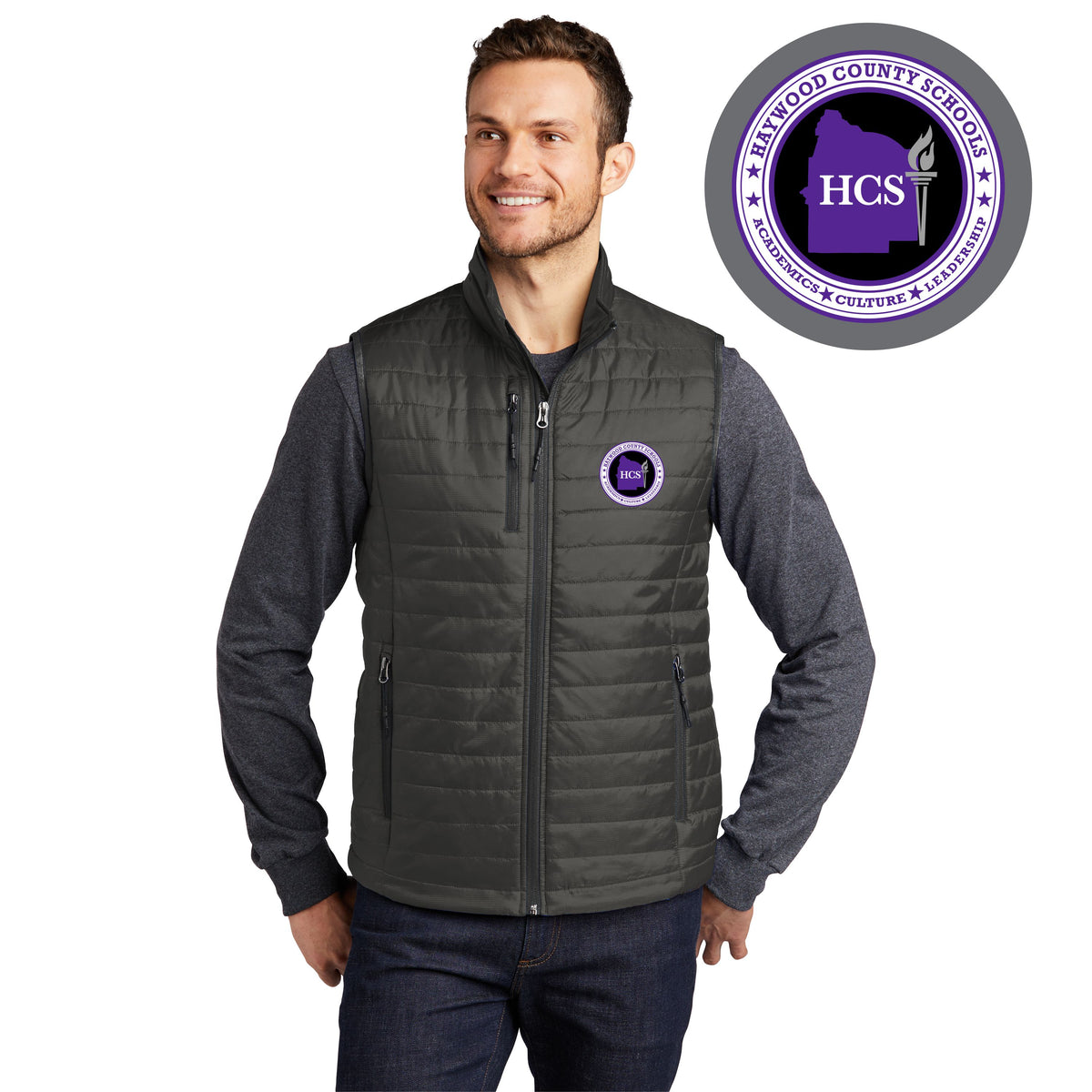 Haywood | Men Packable Puffy Vest