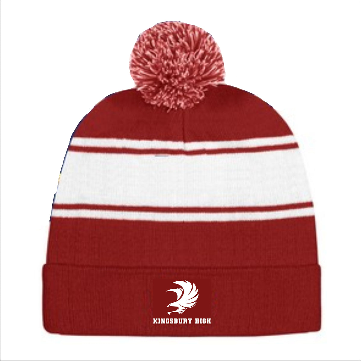 Kingsbury High | Christmas Pom Beanie