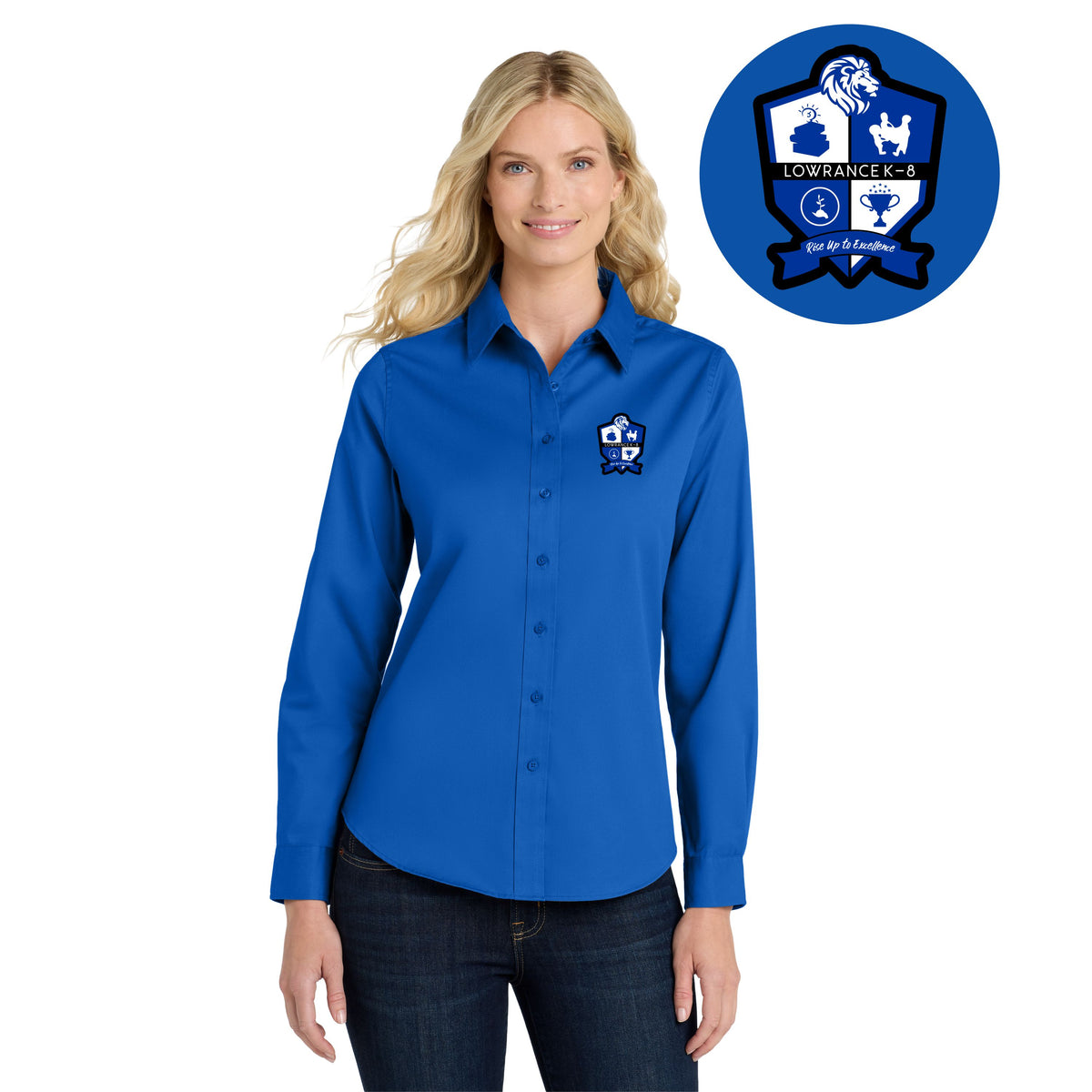 Lowrance Staff | Ladies Button Down