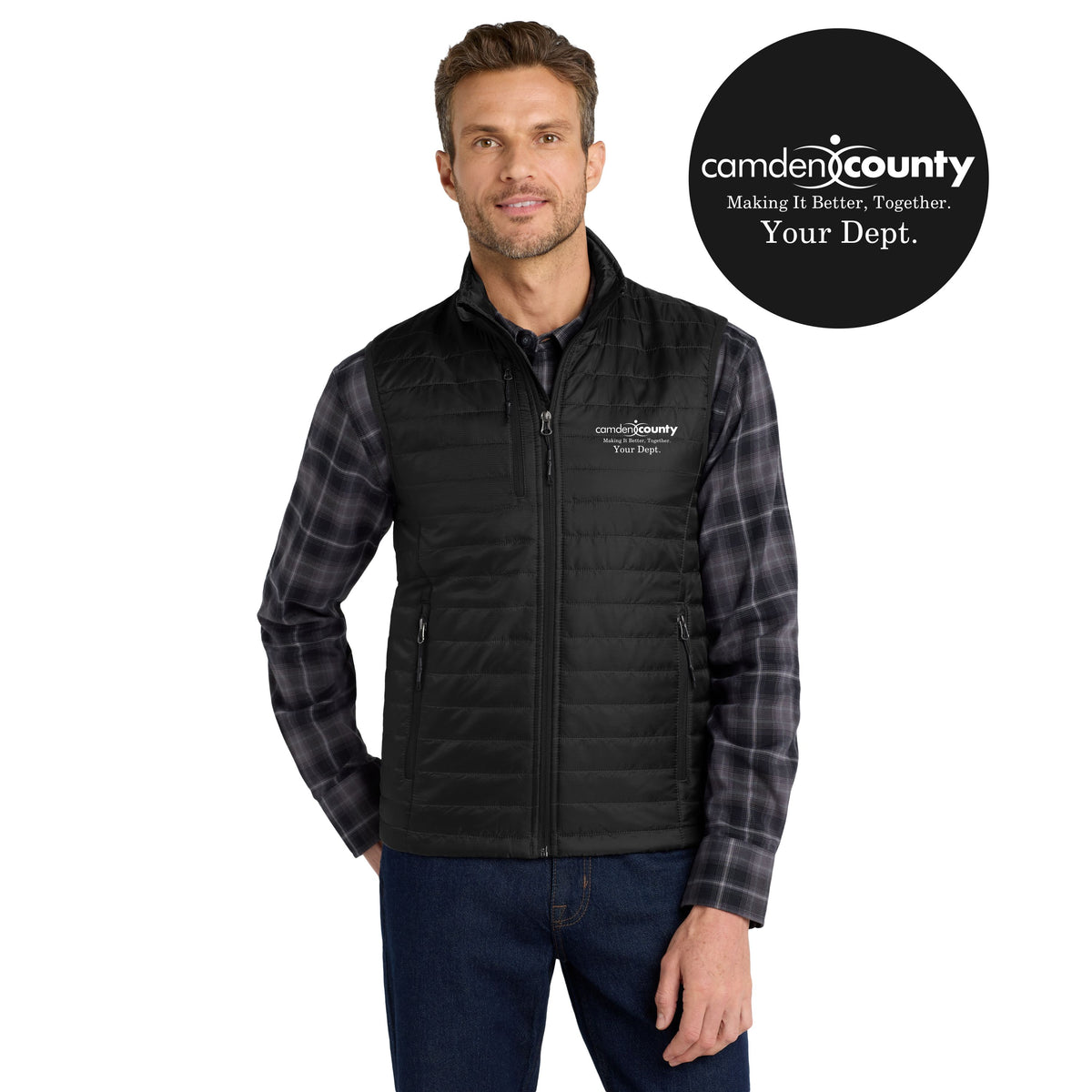 Camden Co. | Men's Packable Puffy Vest